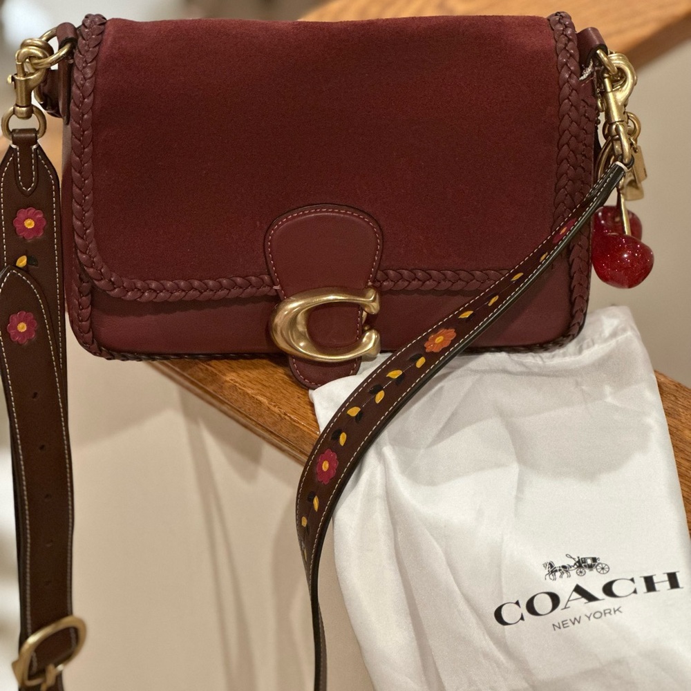Coach Soft Tabby Shoulder Bag w/ Braid